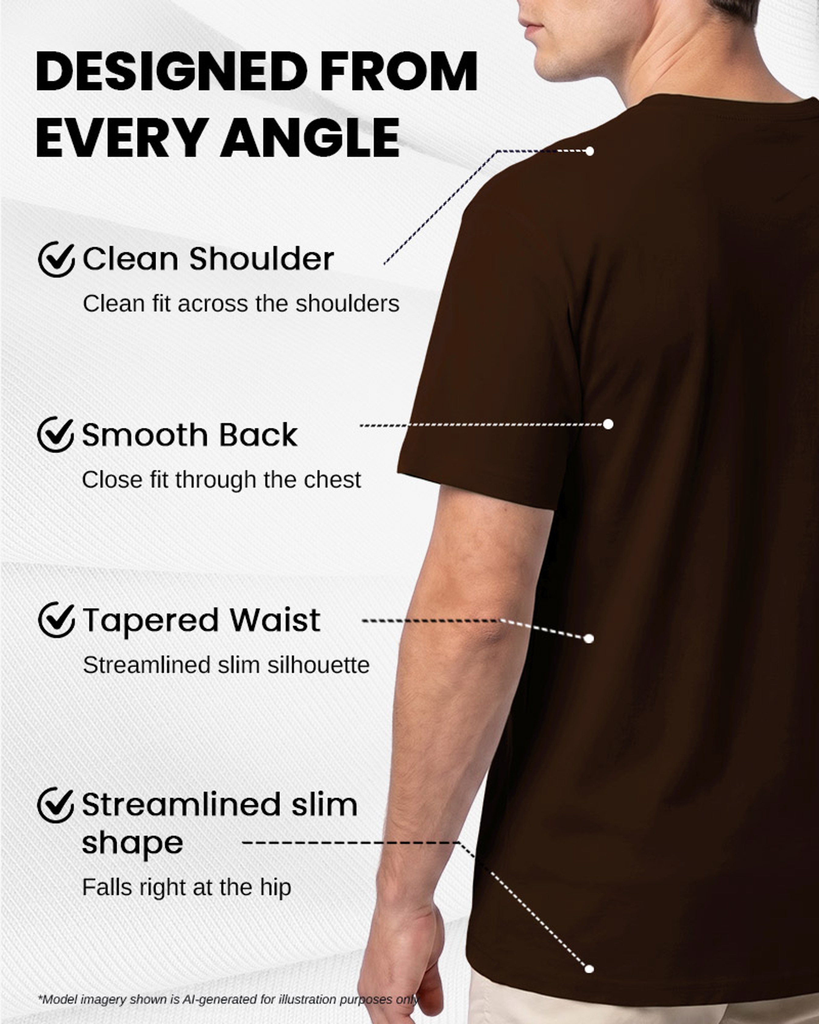 [Supima Cotton] Synctives Men’s Slim Fit V-Neck T-shirt 8