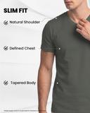 [Supima Cotton] Synctives Men’s Slim Fit V-Neck T-shirt 7