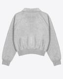 [French Terry] Synctives Women’s Relaxed Cropped Jacket 2