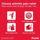 Tylenol 8 Hour Arthritis Pain Extended Fast, Strong Pain Relief Caplets, Acetaminophen 650 mg Each, Relieves Minor Arthritis and Joint Pain, Fever Reducer, Gentle on Stomach, 225 Count Value Size 2