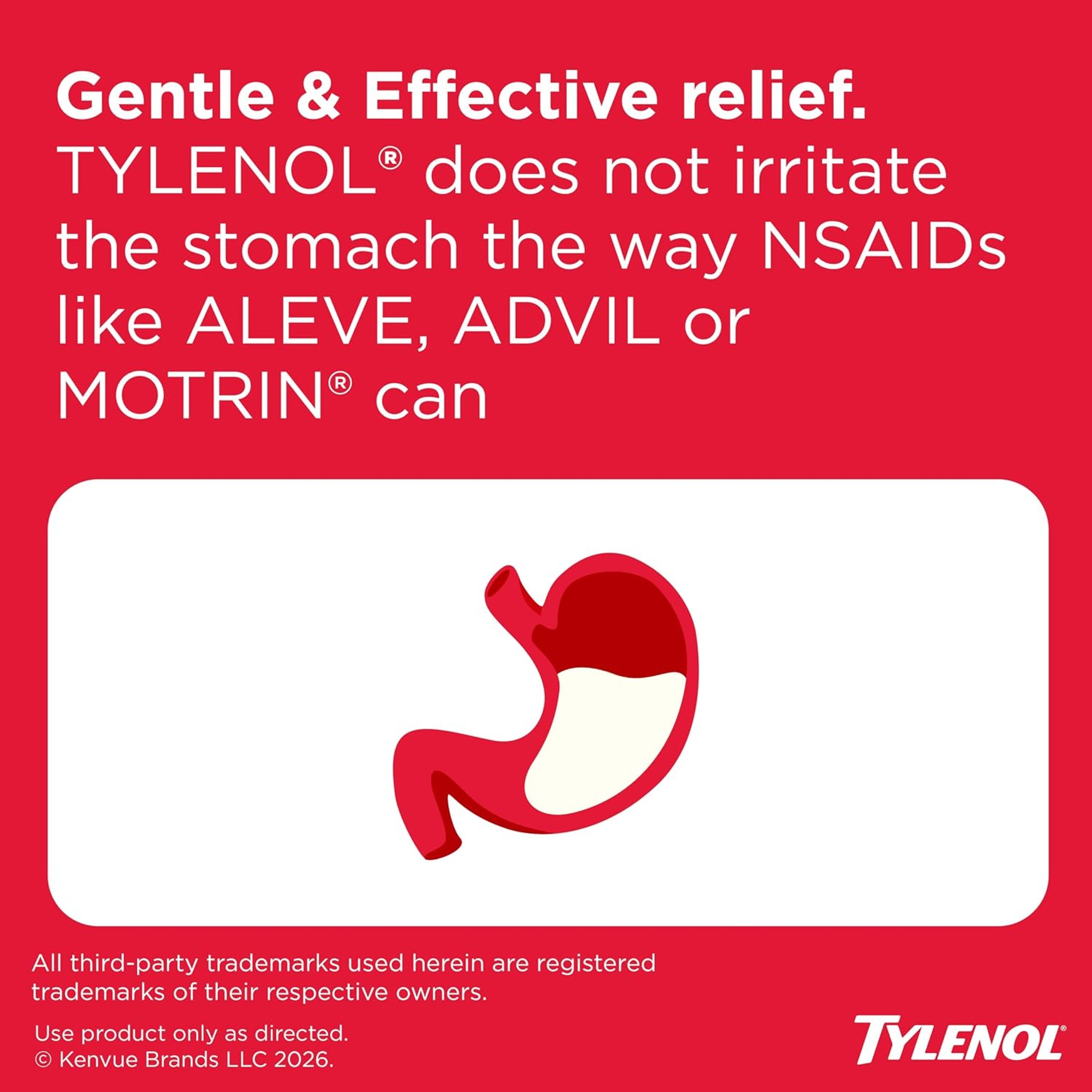 Tylenol Extra Strength Caplets 225 Count - Acetaminophen 500 mg, Pain Relief Pills, Fever Reducer for Adults 3
