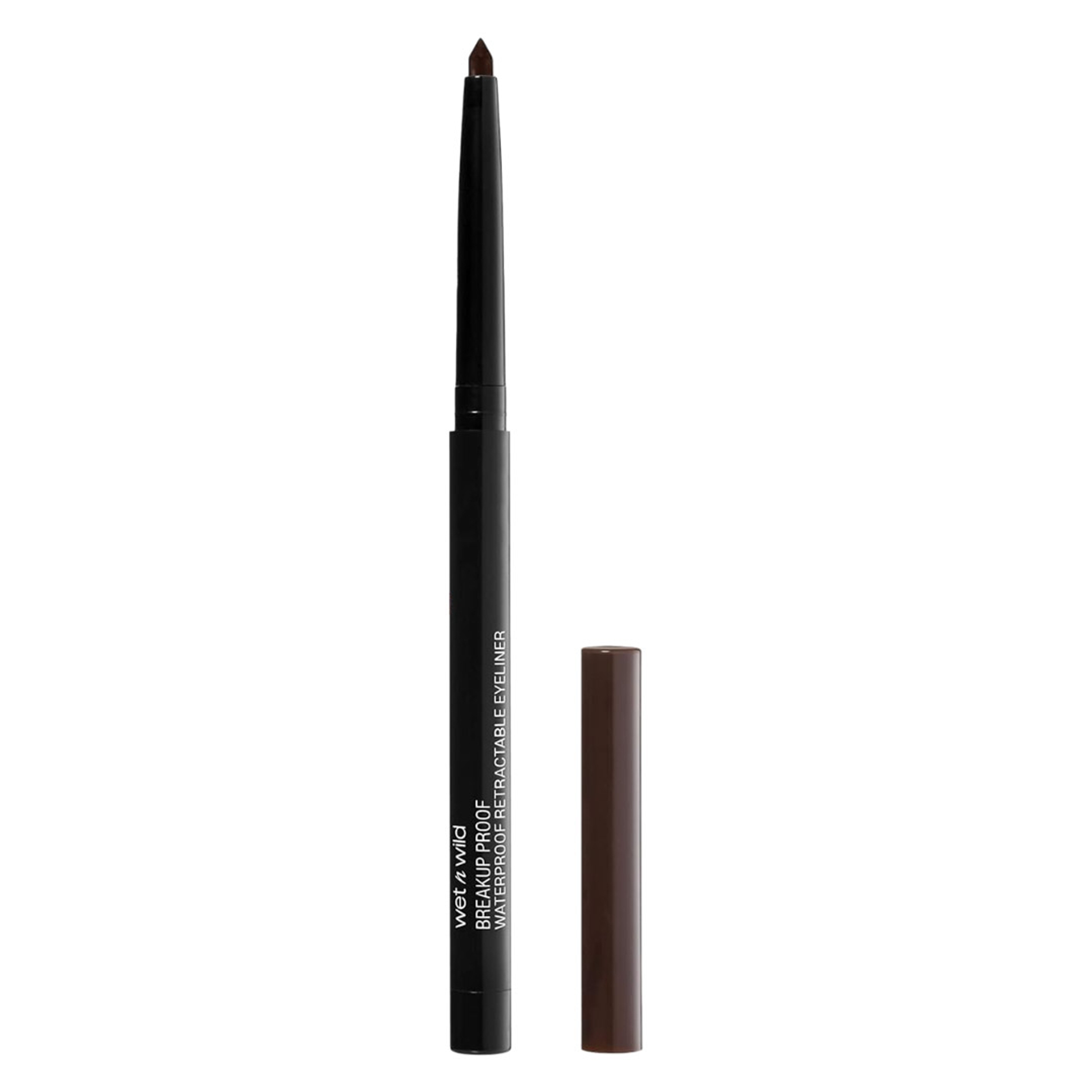 wet n wild Breakup Proof Waterproof Retractable Gel Eyeliner, Black Brown, 0.008 oz - Ultra Pigmented 16H Long Wear 7