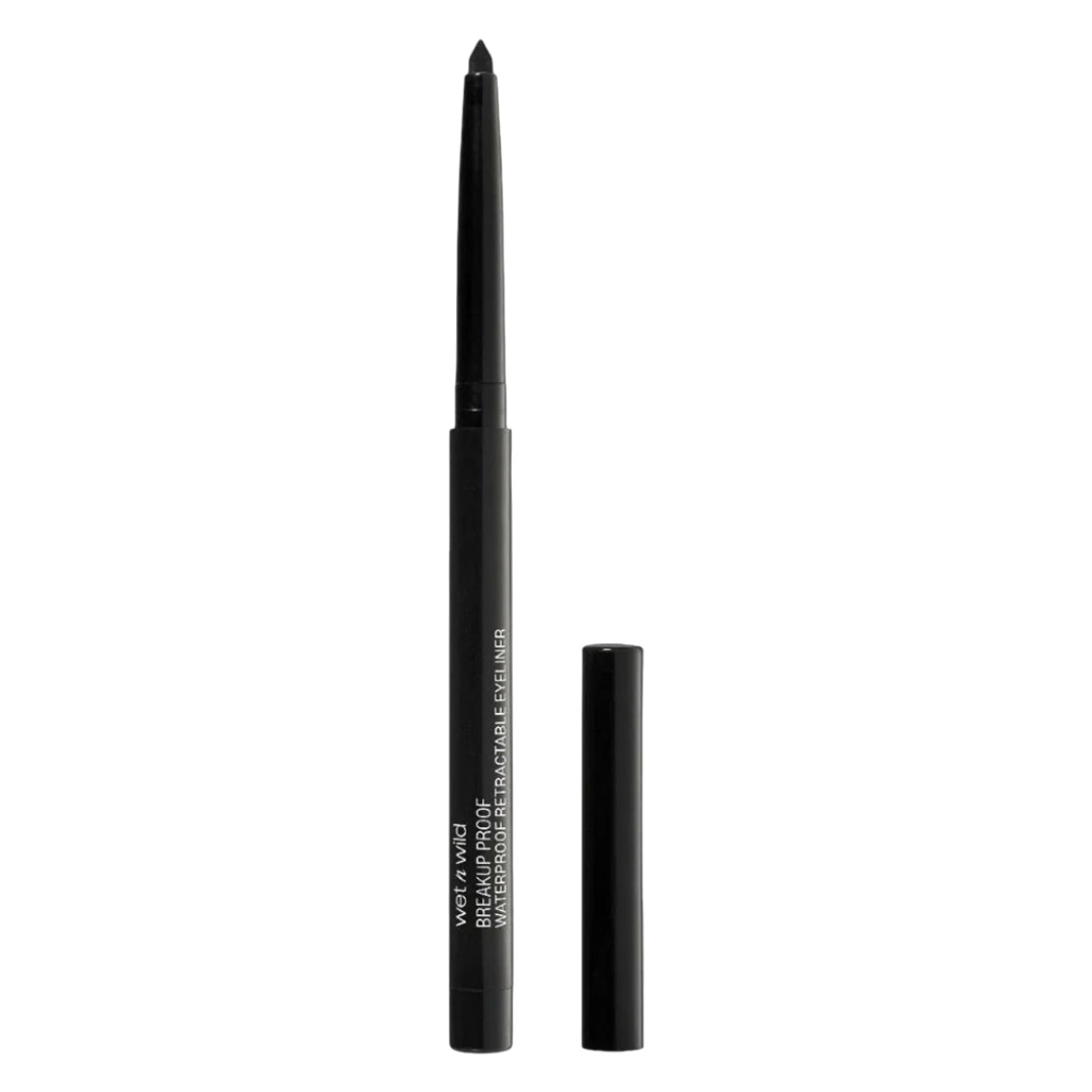 wet n wild Breakup Proof Waterproof Retractable Gel Eyeliner, Blackest Black, 0.008 oz - Ultra Pigmented 16H Long Wear 7