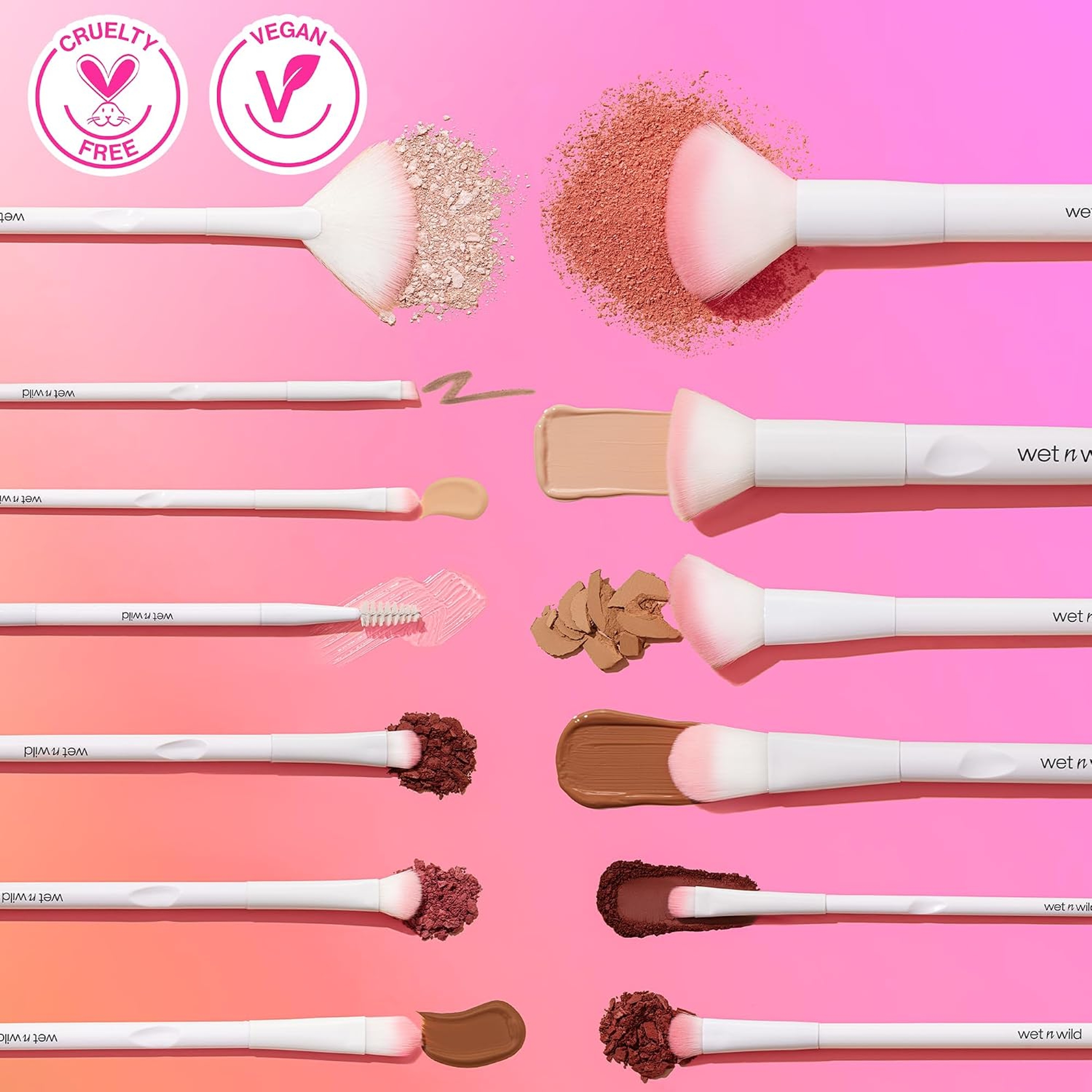 wet n wild Essential Powder Brush 1 Count - Ultra-Plush Synthetic Bristles for Flawless Application, Soft Touch 5