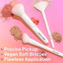 wet n wild Essential Powder Brush 1 Count - Ultra-Plush Synthetic Bristles for Flawless Application, Soft Touch 4