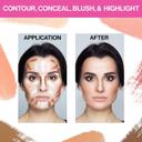 wet n wild MegaGlo Vitamin E Makeup Stick, Where's Walnut, 1 Count - Contour, Buildable Color, Versatile Use 5