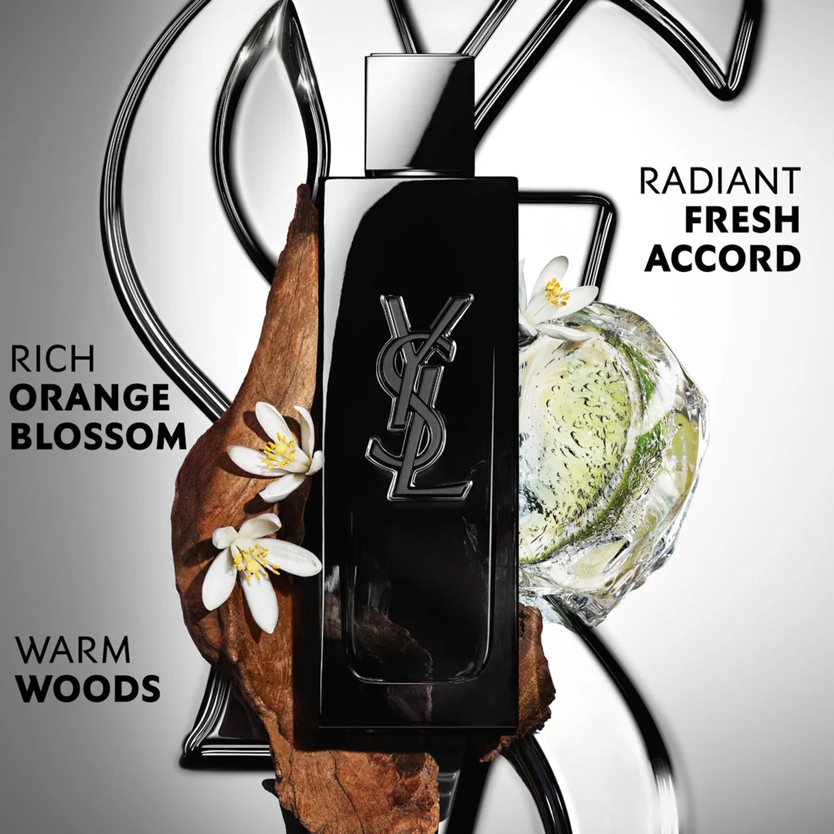 Yves Saint Laurent MYSLF Eau de Parfum for Men 3.3 fl.oz - Woody Floral Fragrance 2