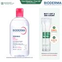 Bioderma Sensibio H2O Micellar Water 16.9 fl.oz - Face Cleanser for Sensitive Skin 1